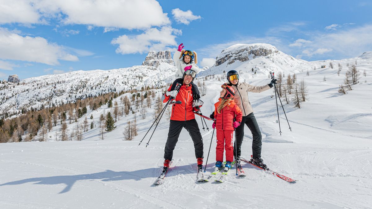 Lyžování v Itálii: 8 tipů na skiareály pro děti a začátečníky